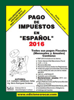 Pago de Impuestos en Español www.edicionesrocar.com